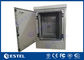 Zewnętrzna szafka solarna 1,5 mm 15U IP55 na sprzęt 19 cali